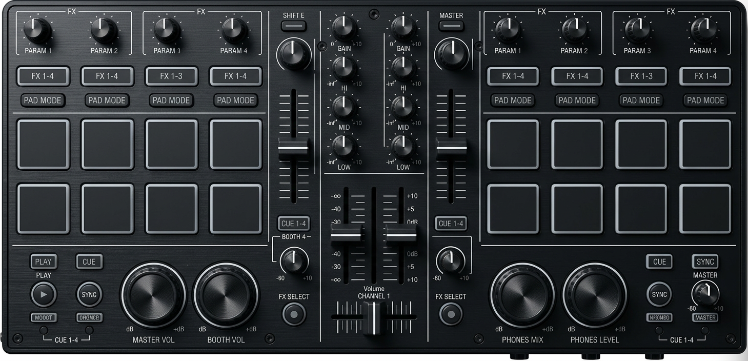 DJ DECK PRO controller scherm