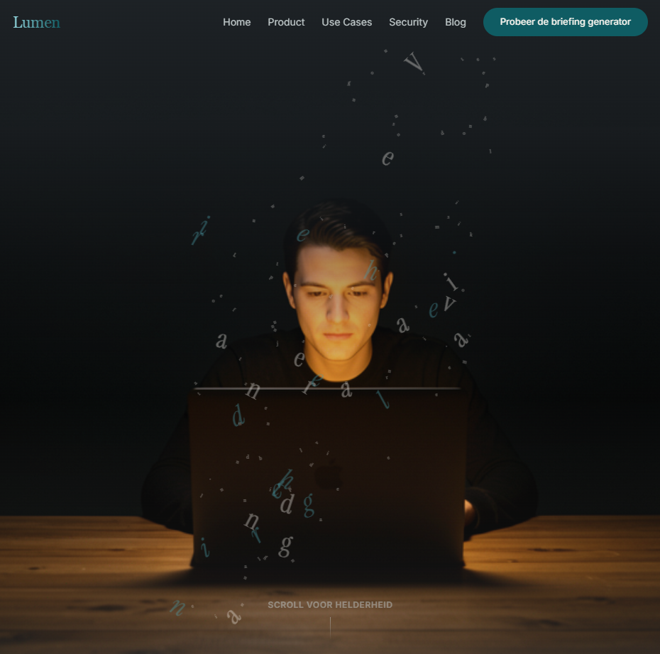 LumenOS hero visual
