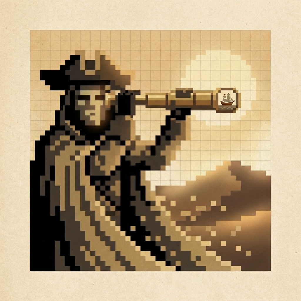 PixelPiraterij pixel piraat